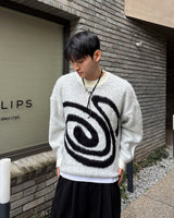 スプルースモヘアニット