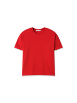フォールドクロップロールアップ半袖Tシャツ