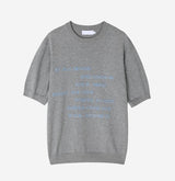 No.1338 レタリングラウドハーフニット (5color)