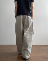 Ripple Pintuck Nylon pants
