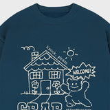 [UNISEX]スウィートホームマントゥマン