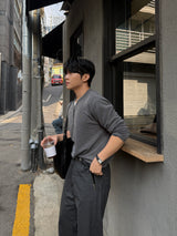 Avan stripe rivet slacks