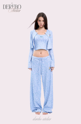 モブ レオパード スリーピース トレーディング セットアップ(LONG PANTS)