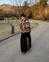 Elk Nordic Shearling Hood Jumper