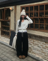 [BELLIDE MADE] Self-interest renewal Two-way napping jogger sweat pants