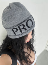 [UNISEX] Wave lettering beanie