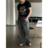 [MUSCLE FIT] オーシャンレース リンガーハーフTシャツ(3color)