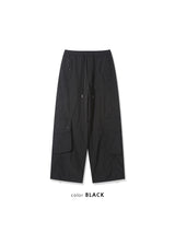 Grid Wayne Double Pocket Nylon Pants 3C