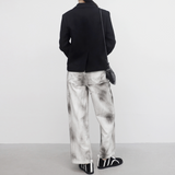 The three button jacket of DeMu.