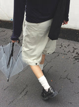 ボーリング アジャスト カット リベット バミューダパンツ