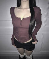 rare button tee (3colors)