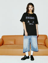 フライデーTシャツ ブラック