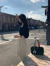 [MADE] BORRETT SHIRRING STRAP PANTS