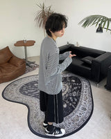 ルエンサマーストライプ長袖Tシャツ