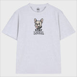 ステイロイヤルフレンチブルドックTシャツ (3color)