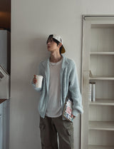 Basi Track Knit Zip-up