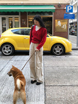 [MADE] FIFTY WOOL V-NECK KNIT