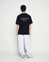 25FW ボーダーラインロングパンツ メランジ