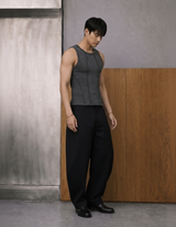 Exposed Seam Ribbed Tank