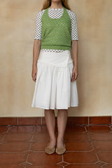 Audrey midi skirt_ivory