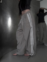 smoke track summer pants (2color)