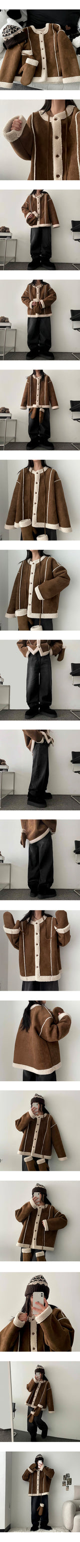 Keld Oversized fit Round Mustang, Gloves Set