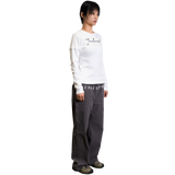 DON'T PUSH MY BUTTONS TROUSER (CHARCOAL)