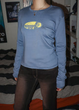 SADE LONGSLEEVE T-SHIRTS BLUE