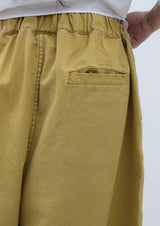 (UNISEX)Belt-Free Bermuda Pants