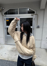  CROP TRENCH BLOUSON