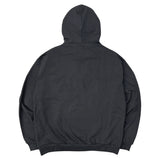 Star Embossed Hoodie Charcoal