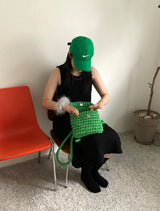 chunky backpack (green)