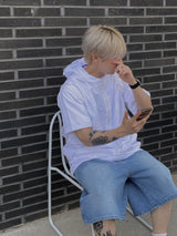 Zino Washed Denim Bermuda Pants 2C