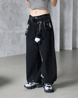 pocket key ring belt