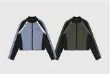 Biker Knit Zip-Up Jacket