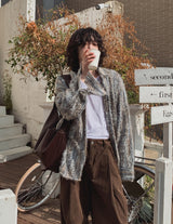 グランデルモヘアニットシャツ