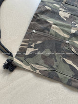 [UNISEX] Camo Military Rope Cargo Backpack