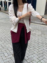 [MADE] Lenoa Frill Blouse