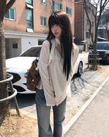Buhin Chiffon Frill Sleeveless Blouse
