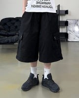 Aver Eyelet Cargo Bermuda Pants