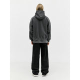 クラシックフーディー - Washed Black