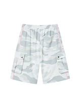 TOUGH BEAR CAMO HALF PANTS (LIGHT GREY)