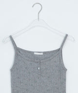 Rue Ribbed Snap Sleeveless