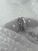Cat's Eye Oval Stone Ring