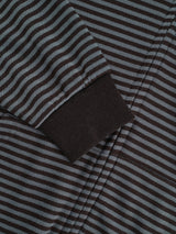 Kio Striped Zip Hoodie
