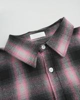Spray check shirt