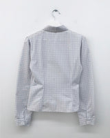 ミラチェックシャーリングシャツ (2color)