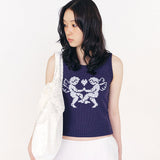 LUCKY ANGEL TANK NAVY