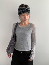 ホットノルディックニットヘアバンド