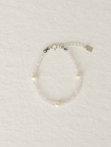 Silver925_パステルパール_ブレスレット (Blue,Pink)